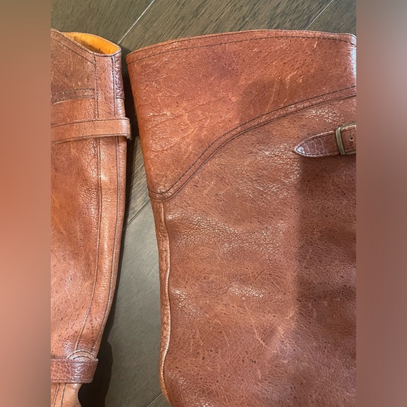 Frye riding boots- Cognac Tall Vintage - Picture 5 of 6